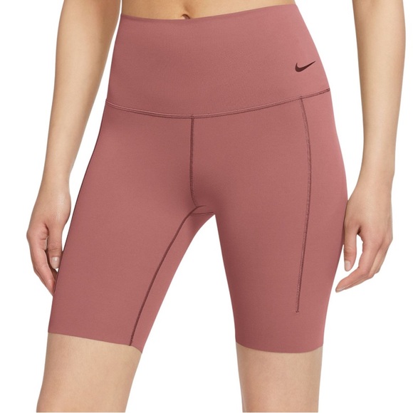 NWT Nike Women's Zenvy Gentle-Support High-Waisted 8" Biker Shorts. - Picture 1 of 9